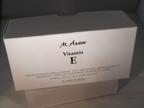 M.Asam Vitamin E Hautglättende Ampullenkur