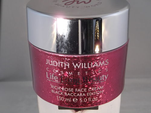 Judith Williams Life Long Beauty Black Bacarra Rich Rose Face Cream