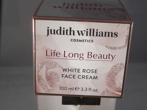 Judith Williams Life Long Beauty White Rose Face Cream